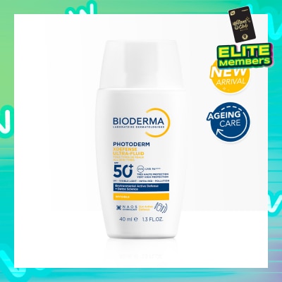 BIODERMA Photoderm XDefense Ultra-Fluid Hydrating Detox Sunscreen SPF50+ PA++++ 40ml