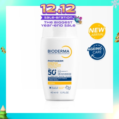 BIODERMA Photoderm XDefense Ultra-Fluid Hydrating Detox Sunscreen SPF50+ PA++++ 40ml