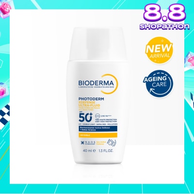 BIODERMA Photoderm XDefense Ultra-Fluid Hydrating Detox Sunscreen SPF50+ PA++++ 40ml