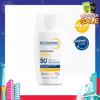 BIODERMA Photoderm XDefense Ultra-Fluid Hydrating Detox Sunscreen SPF50+ PA++++ 40ml