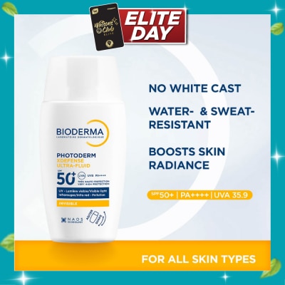 BIODERMA Photoderm XDefense Ultra Fluid Hydrating Detox Sunscreen SPF50+ PA++++ 40ml image