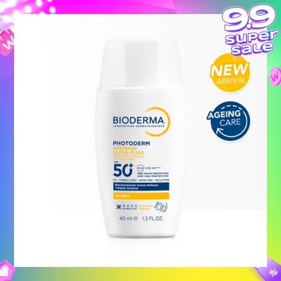 BIODERMA Photoderm XDefense Ultra-Fluid Hydrating Detox Sunscreen SPF50+ PA++++ 40ml