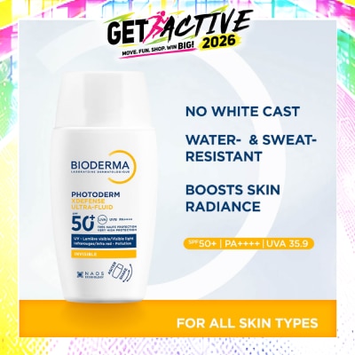 BIODERMA - Photoderm XDefense Ultra-Fluid Hydrating Detox Sunscreen SPF50+ PA++++ 40ml image