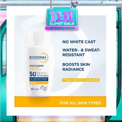 BIODERMA Photoderm XDefense Ultra Fluid Hydrating Detox Sunscreen SPF50+ PA++++ 40ml image