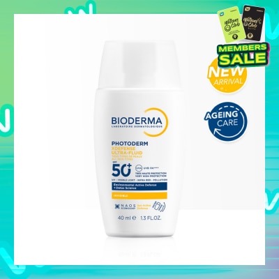 BIODERMA Photoderm XDefense Ultra-Fluid Hydrating Detox Sunscreen SPF50+ PA++++ 40ml