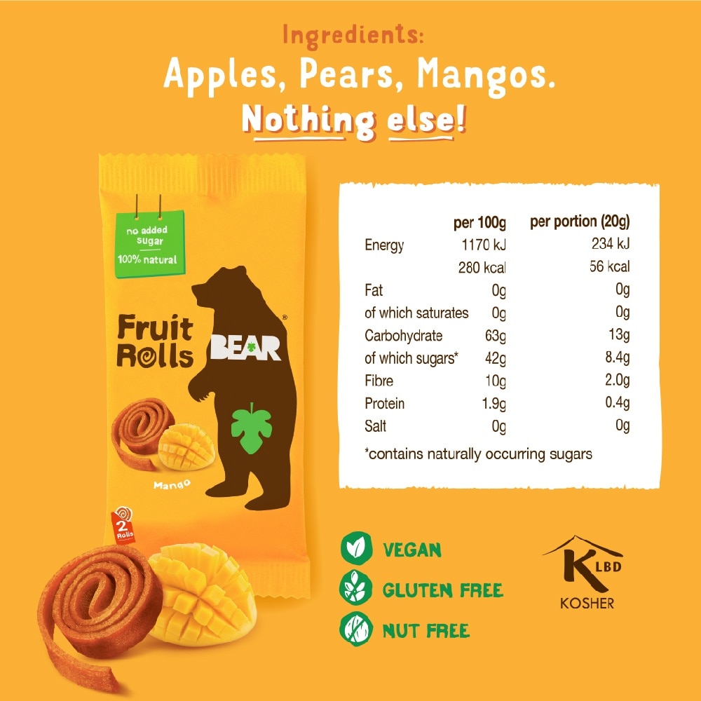 Mango Fruit Rolls 5s (Expiry: Aug`2026)