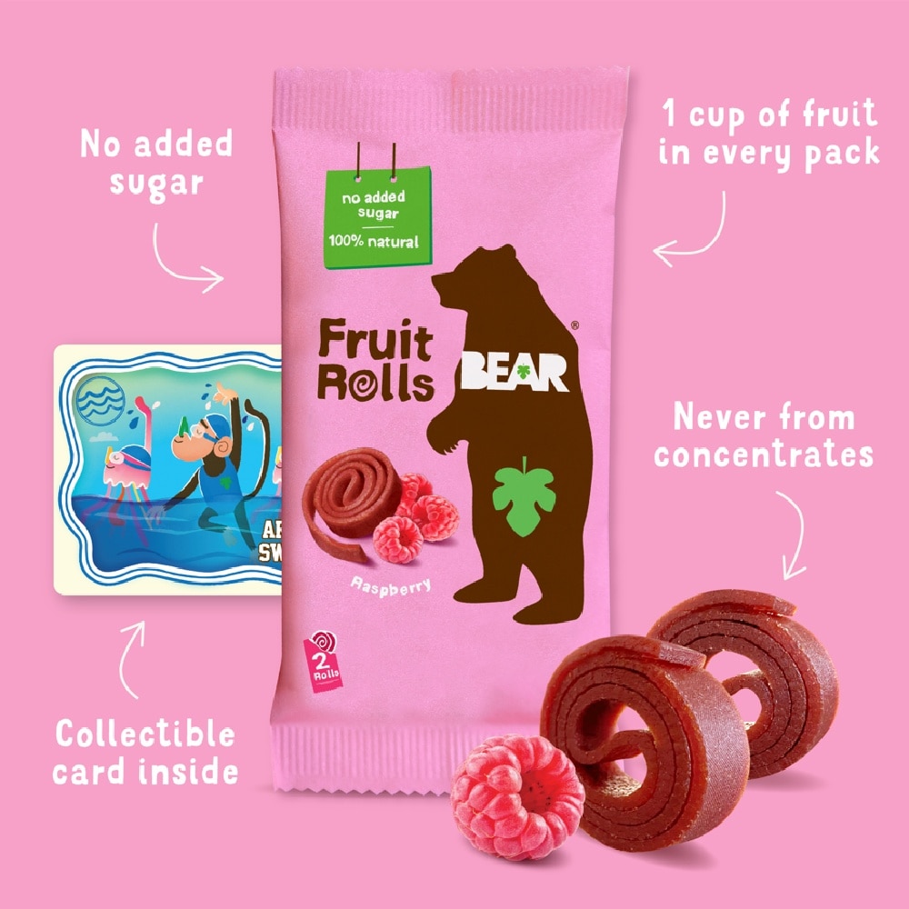 Raspberry Fruit Rolls 5s (Expiry: Aug`2026)