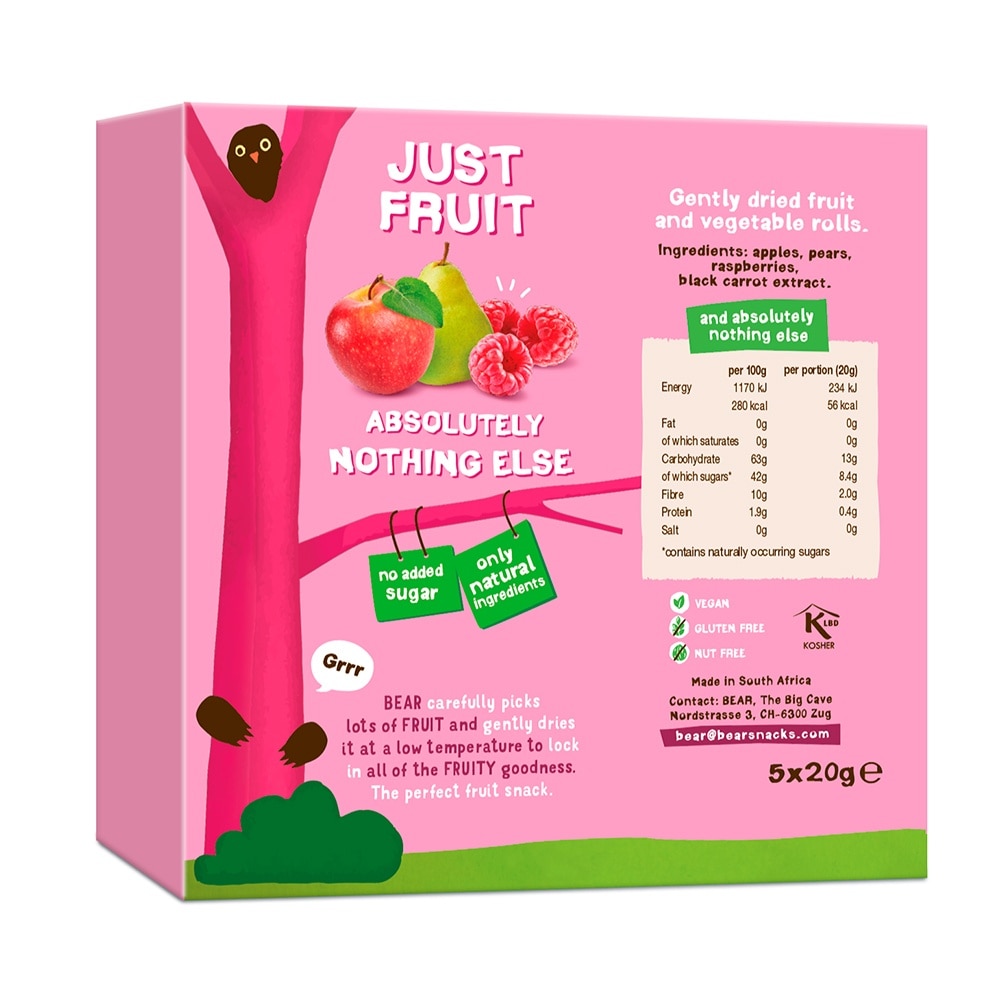 Raspberry Fruit Rolls 5s (Expiry: Aug`2026)