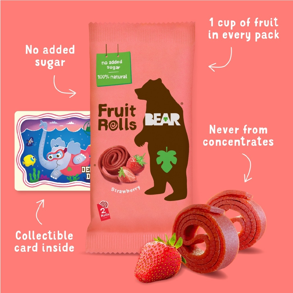 Strawberry Fruit Rolls 5s (Expiry: Aug`2026)