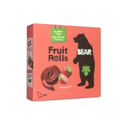BEAR FRUITS Strawberry Fruit Rolls 5s (Expiry: Aug`2026)