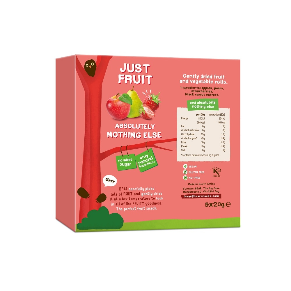 Strawberry Fruit Rolls 5s (Expiry: Aug`2026)