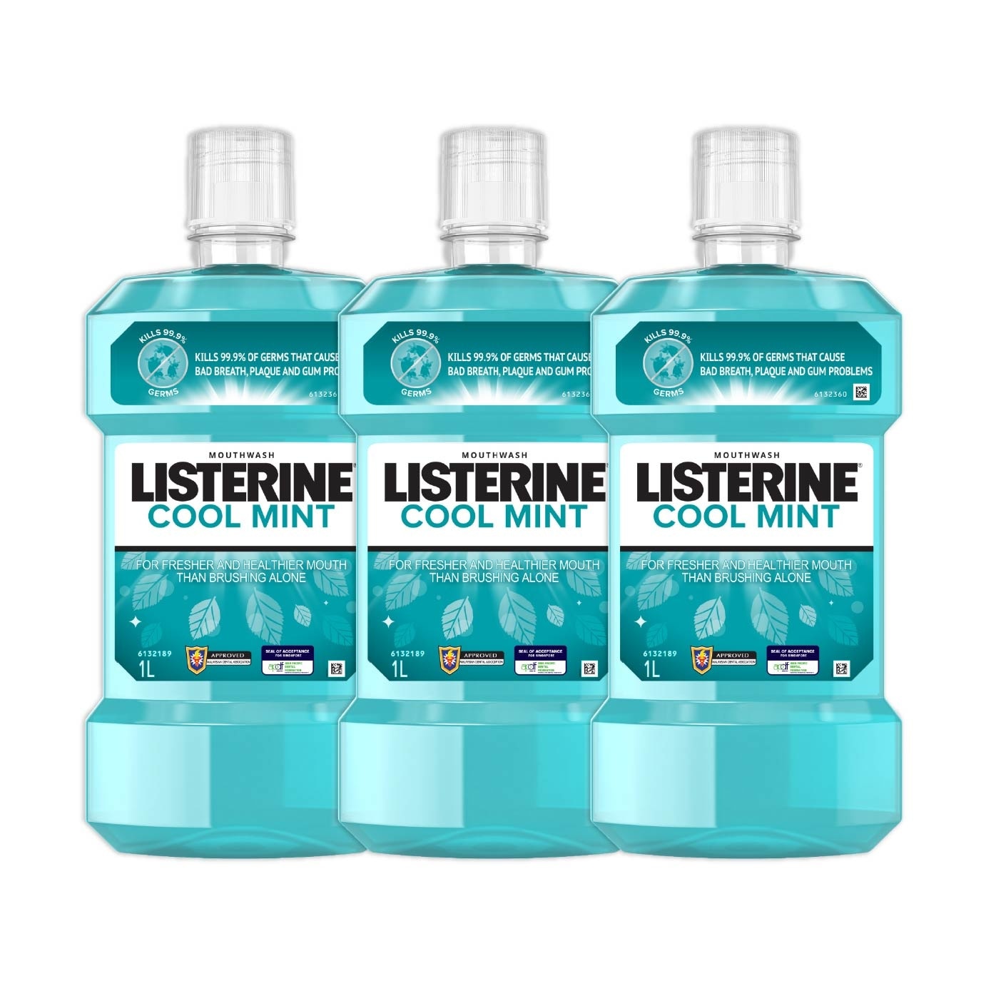 Mouthwash Cool Mint With 4 Essential Oils Bundle Set 1s image