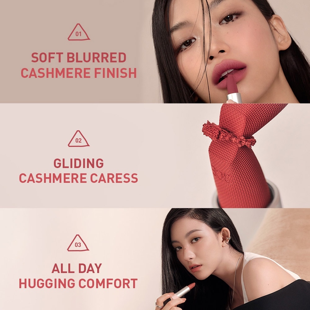 Cashmere Hug Lipstick 01 Oat 1s