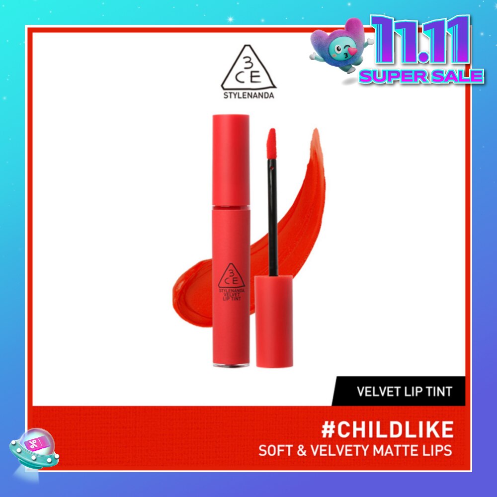 Velvet Lip Tint #Childlike (Soft & Velvety Matte Lips) 28g