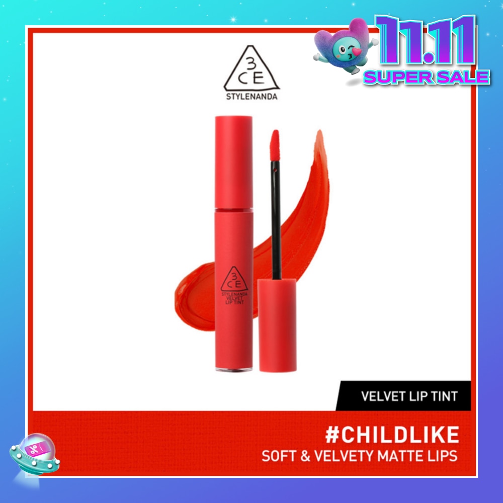Velvet Lip Tint #Childlike (Soft & Velvety Matte Lips) 28g