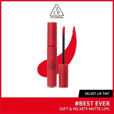 3CE Velvet Lip Tint #Best Ever (Soft & Velvety Matte Lips) 28g