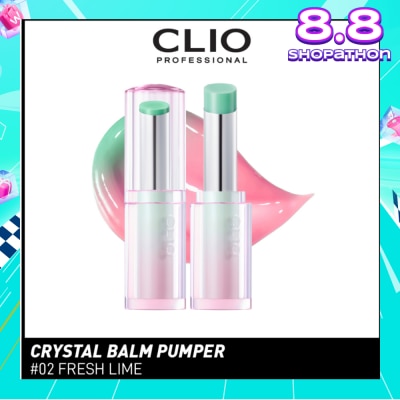 CLIO Crystal Balm Pumper 02 Fresh Lime 1s
