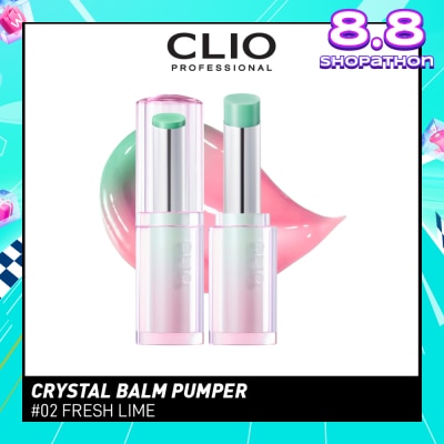 CLIO Crystal Balm Pumper 02 Fresh Lime 1s