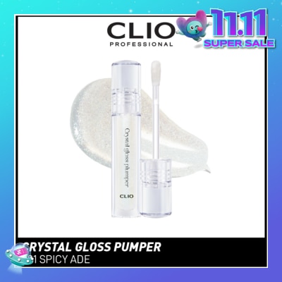 CLIO Crystal Gloss Plumper 01 Spicy Ade 1s