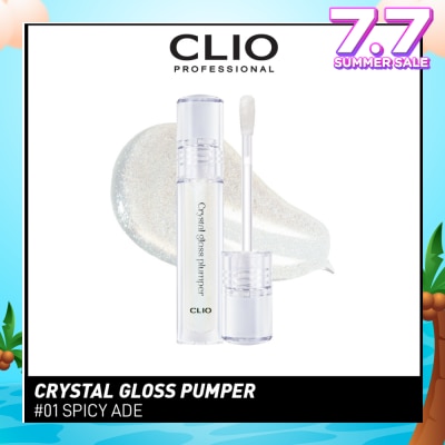 CLIO Crystal Gloss Plumper 01 Spicy Ade 1s