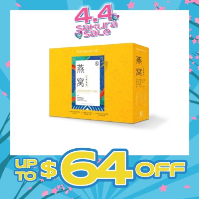 KINOHIMITSU - Imperial Ginseng Bird's Nest Gift Set 75g (American Ginseng + Chinese Ginseng + Korean Red Ginseng) 6s