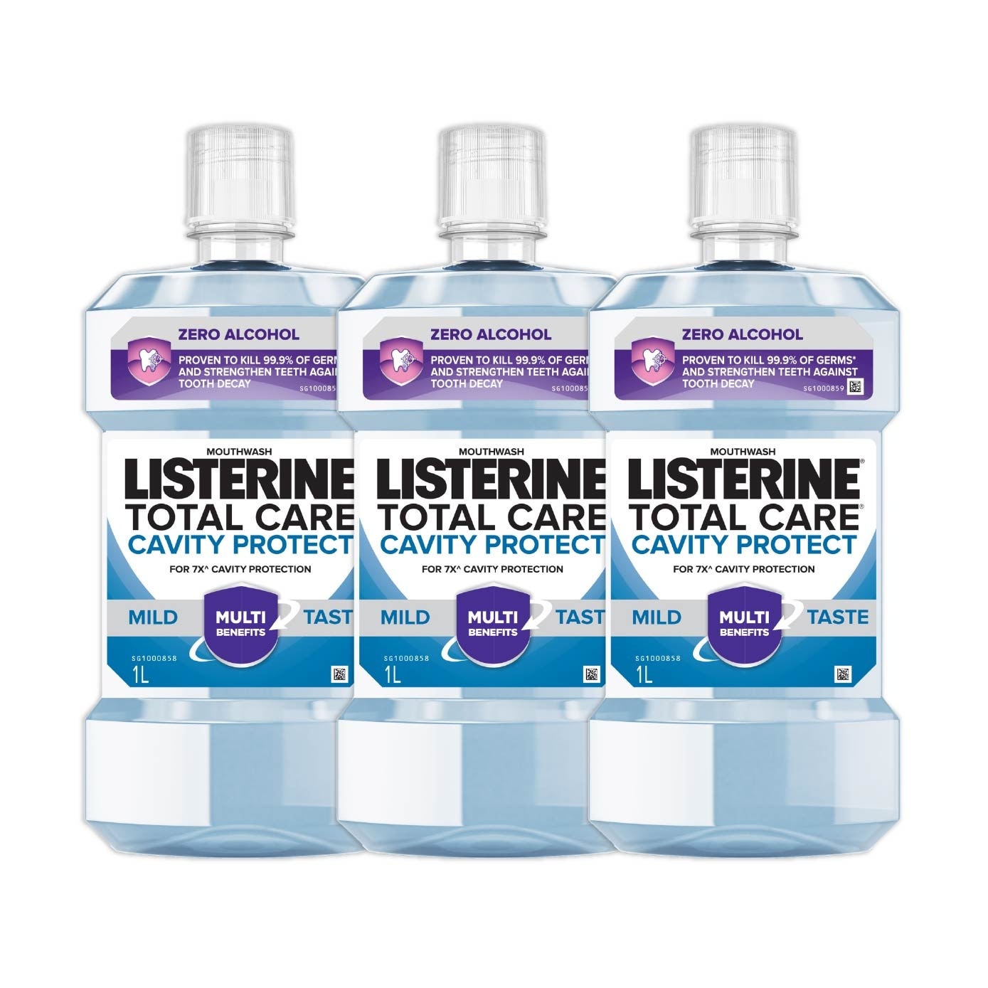 Total Care Cavity Protect Mild Mouthwash (Alcohol Free) Bundle Set 1s image