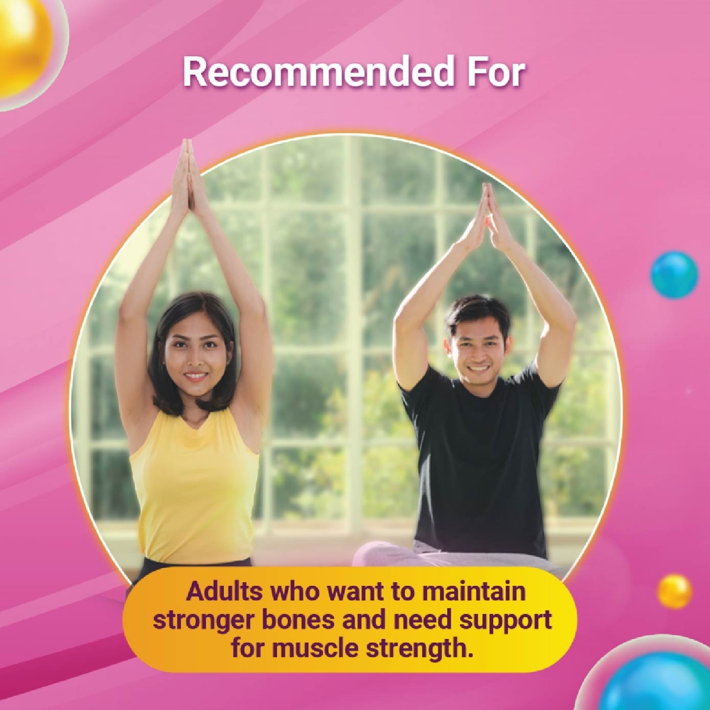 Bone & Muscle Health (600+ D3 Calcium supplement with 500IU Vitamin D3) 60s