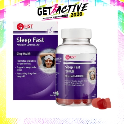 HST - Sleep Fast Melatonin Gummies 5mg 60s image
