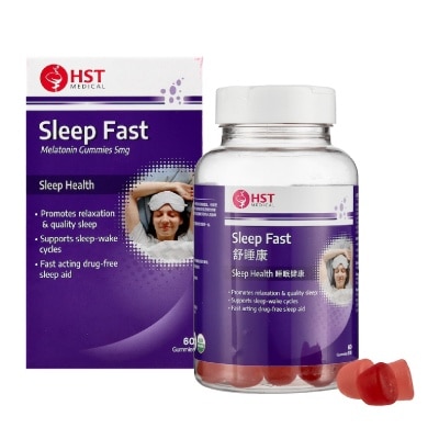 HST - Sleep Fast Melatonin Gummies 5mg 60s image