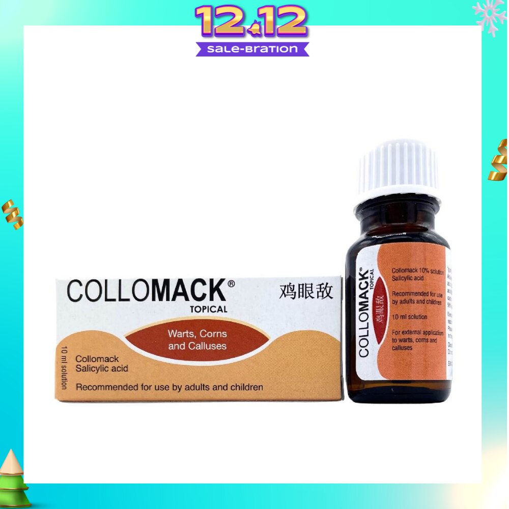Topical Salicylic Acid Solution (For Painless Removal of Warts + Corns + Calluses) 10ml