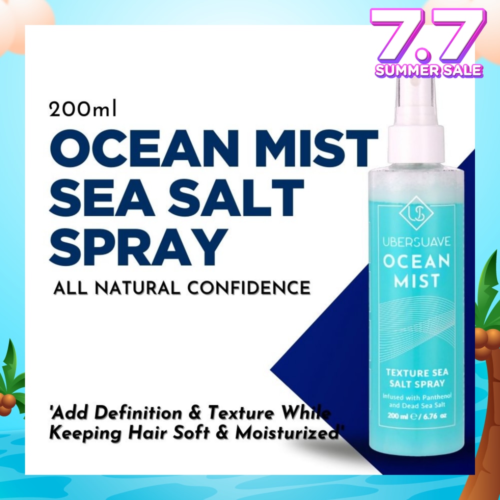 Ocean Mist Texture Sea Salt Spray (Suitable For All Hair Types) 200ml