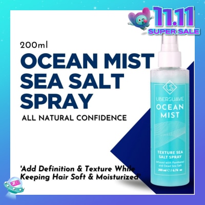 UBERSUAVE Ocean Mist Texture Sea Salt Spray (Suitable For All Hair Types) 200ml