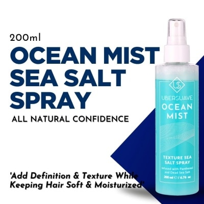 UBERSUAVE Ocean Mist Texture Sea Salt Spray (Suitable For All Hair Types) 200ml