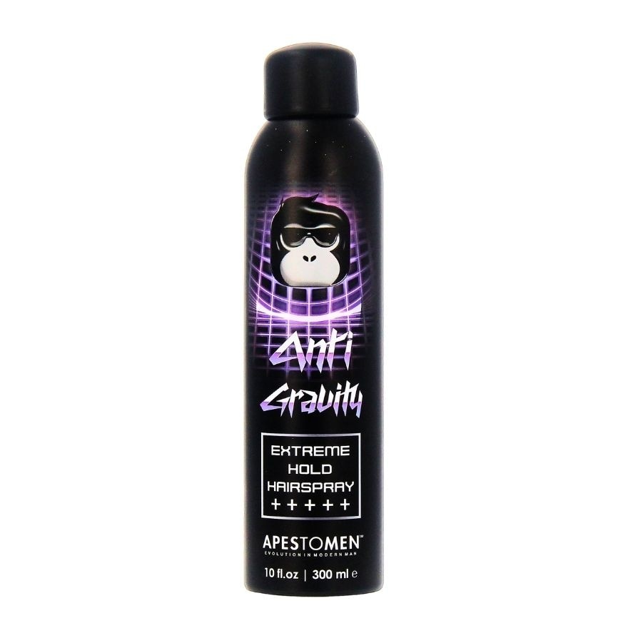 Anti Gravity Extreme Hold Finishing Hair Spray (Easy To Wash Off, No Flaky Residue & Suitable For All Hair Types) 300ml