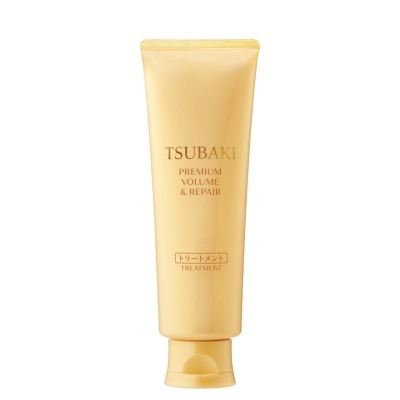 TSUBAKI - Premium Volume & Repair Treatment (Instant Volume Boost In 1 Use, To Improve Flat & Lifeless Hair) 160g