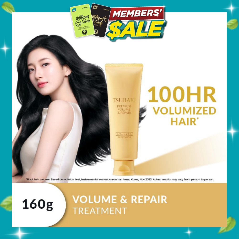 Premium Volume & Repair Treatment (Instant Volume Boost In 1 Use, To Improve Flat & Lifeless Hair) 160g image