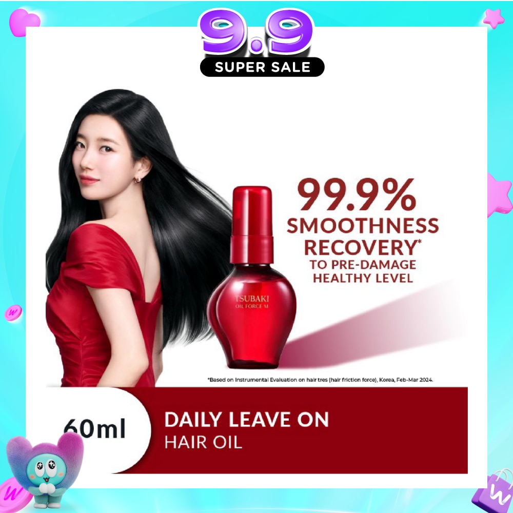 Oil Force M Hair Oil (Daily Leave-On - Replenish Moisture, Repair, Style & Heat Protection In 1 Use) 60ml image