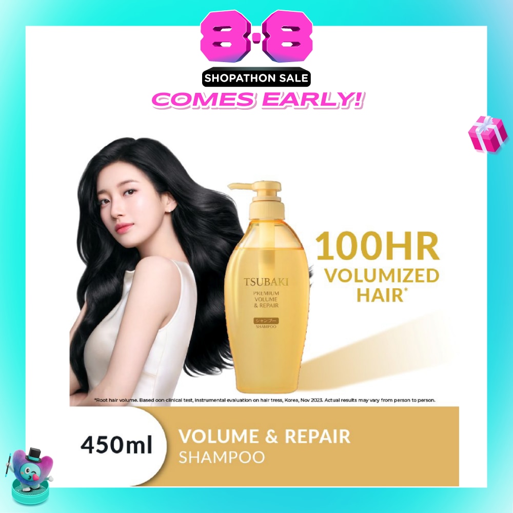 Premium Volume & Repair Shampoo (Instant Volume Boost In 1 Use, To Improve Flat & Lifeless Hair) 450ml