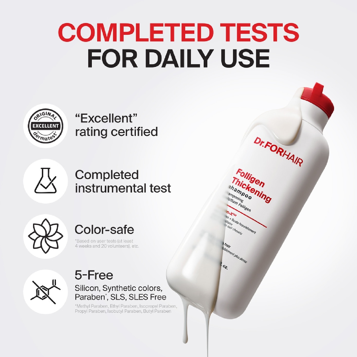 Folligen Thickening Shampoo 500ml image