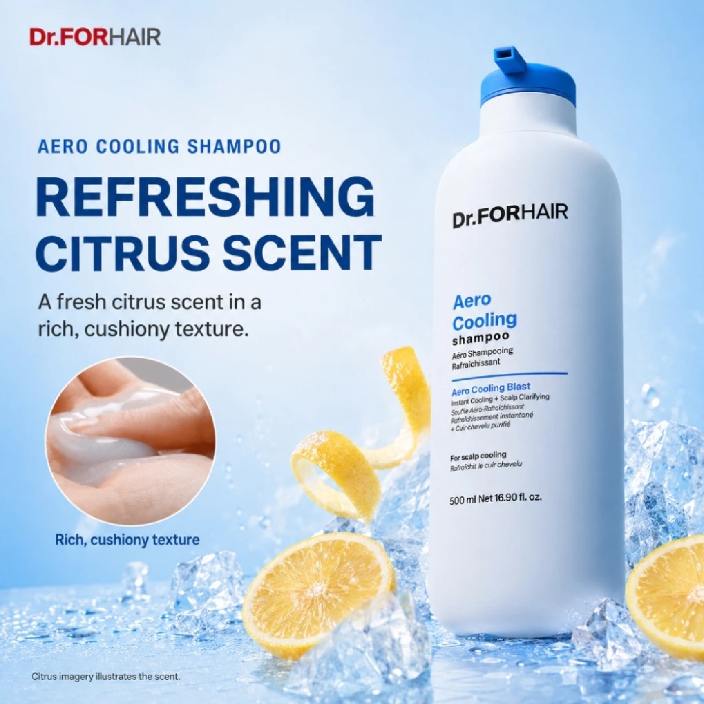 Folligen Aero Cooling Shampoo 500ml image