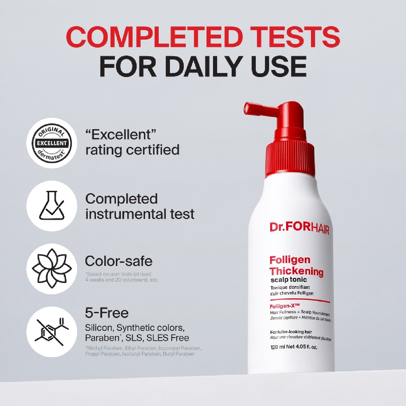 Folligen Thickening Scalp Tonic 120ml image