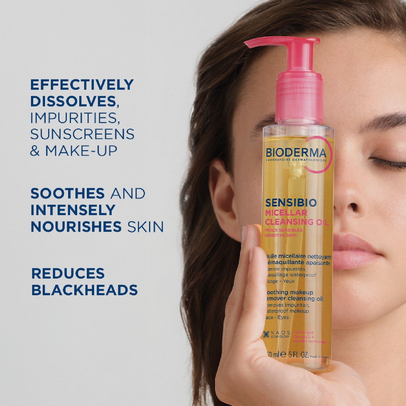 Sensibio Micellar Oil Cleanser & Makeup Remover 50ml image