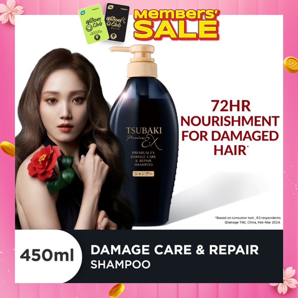 Premium EX Damage Care & Repair Shampoo (Repairs Severely Damaged Hair In Just 1 Use) 450ml