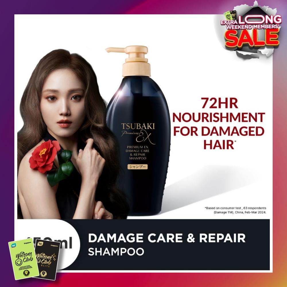 Premium EX Damage Care & Repair Shampoo (Repairs Severely Damaged Hair In Just 1 Use) 450ml