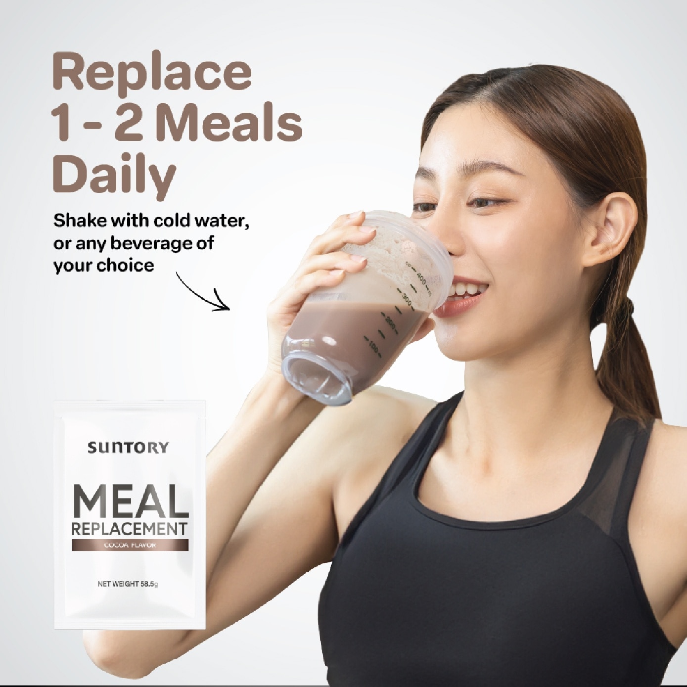 Meal Replacement with Cocoa Flavor Sachet 14s image