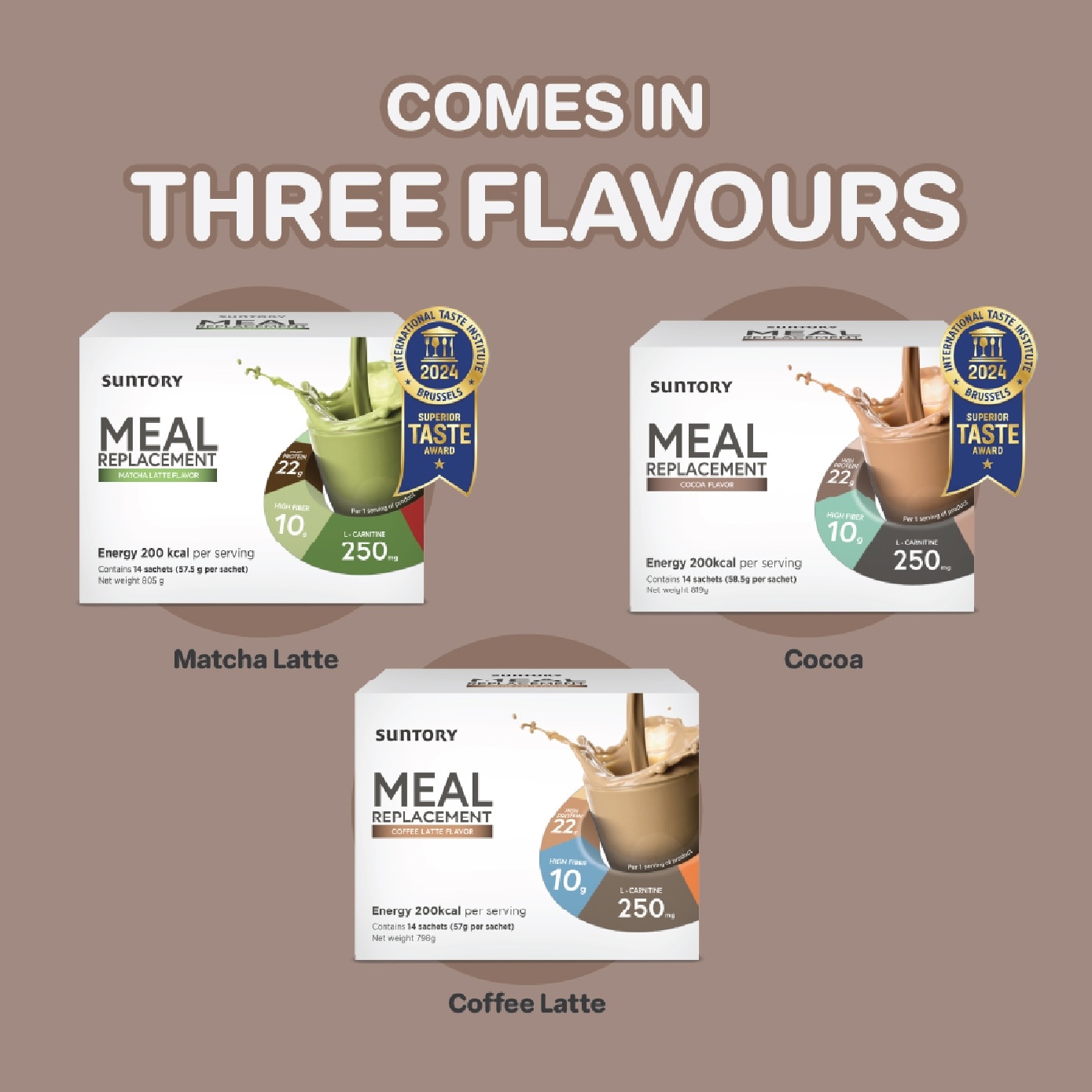 Meal Replacement with Cocoa Flavor Sachet 14s image