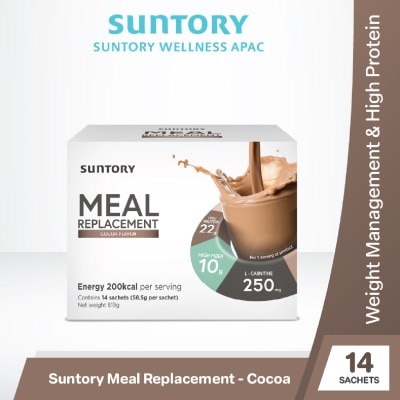SUNTORY - Meal Replacement with Cocoa Flavor Sachet 14s image