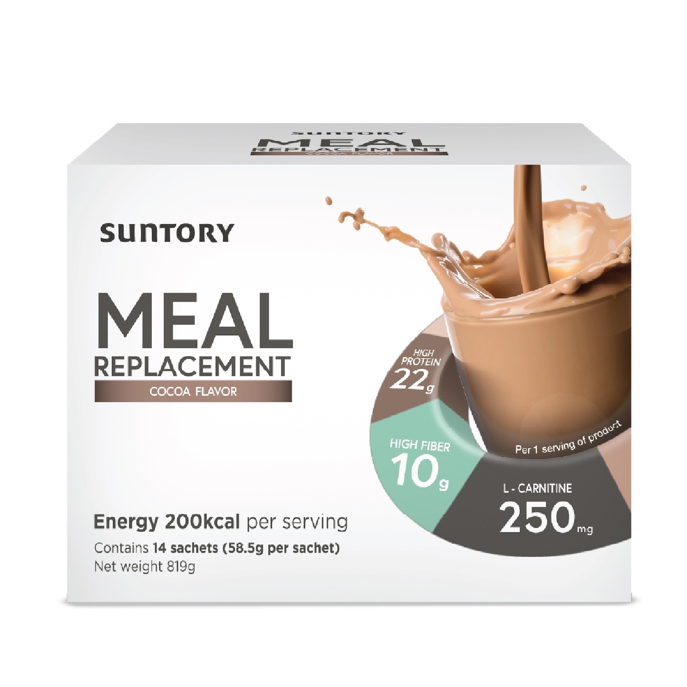 Meal Replacement with Cocoa Flavor Sachet 14s image