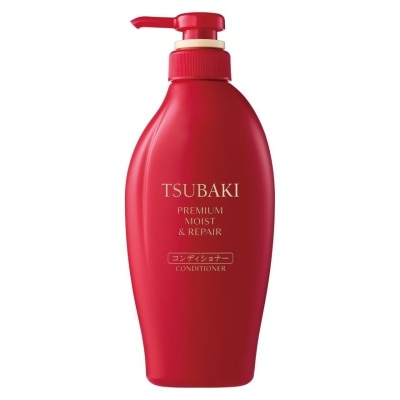 TSUBAKI - Premium Moist & Repair Conditioner (72 Hours Moisture Retention, Instant Hydration & Improves Frizzy Hair) 450ml