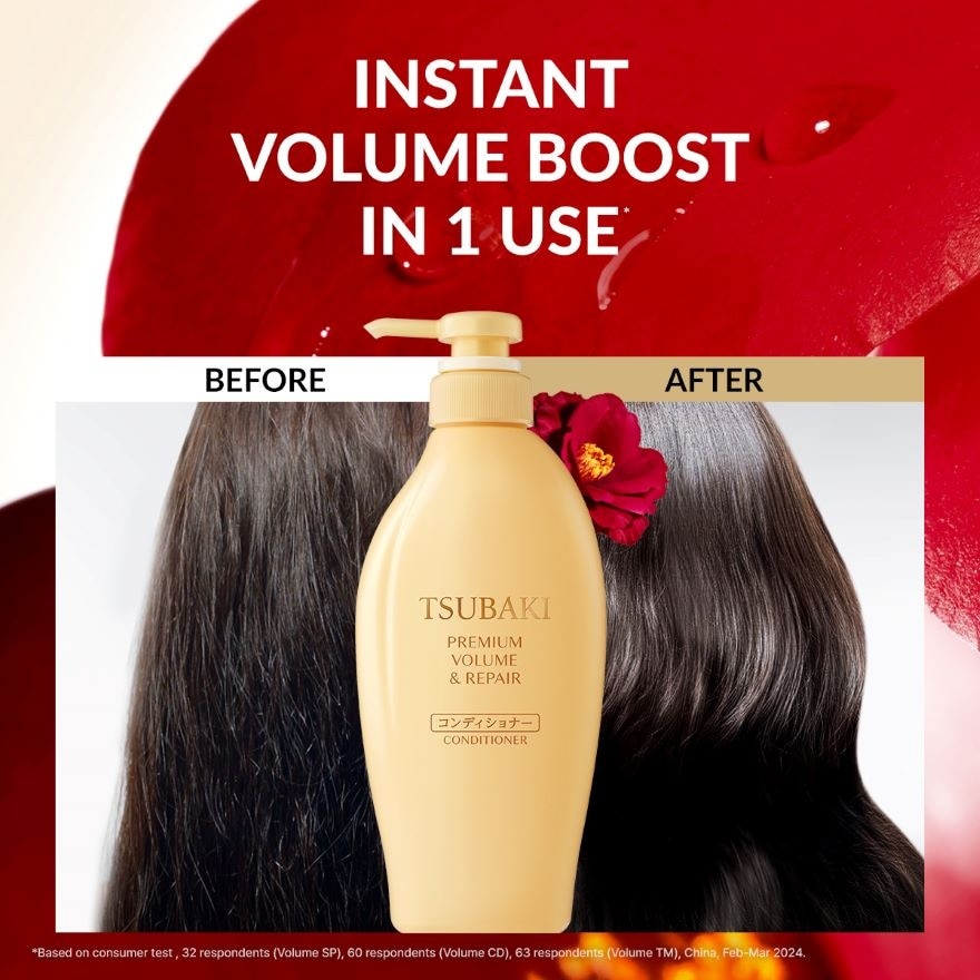 Premium Volume & Repair Conditioner (Instant Volume Boost In 1 Use, To Improve Flat & Lifeless Hair) 450ml